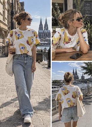 Zara trafaluc футболка-топ вкорочена бавовна