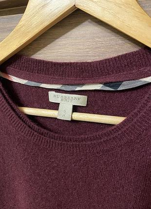 Burberry brit — жіночий кашеміровий светр, 100% кашемір, s