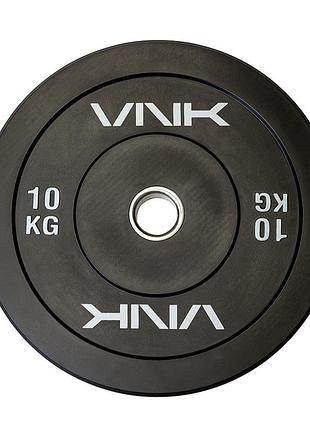 Бамперный диск vnk black 10 кг (1 шт)