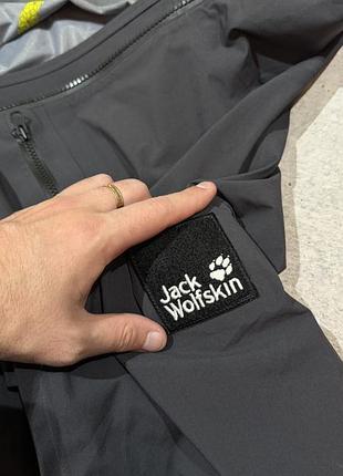 Куртка чоловіча jack wolfskin чорна 6