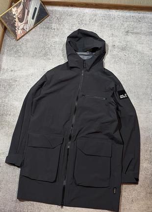 Куртка чоловіча jack wolfskin чорна