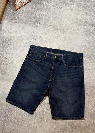 Чоловічі шорти levi’s джинсові сині
