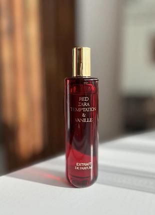 Парфумерний екстракт red zara temptation & vanille 80мл