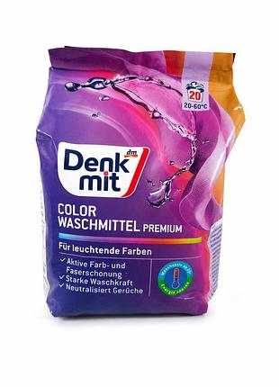 Стиральный порошок для цветных вещей denkmit 1,35 кг 20 стирок