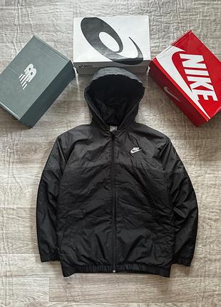 Куртка nike vintage великий логотип на спині (оригінал) розмір - s-m