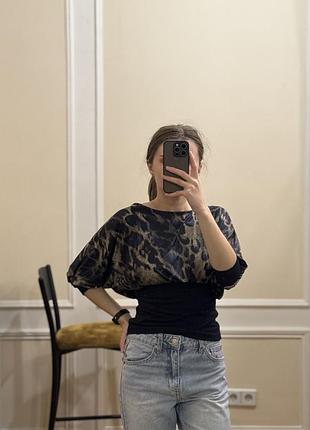 Блузка з тваринним принтом