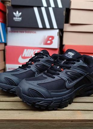 Мужские качественные и стильные кроссовки nike air max moto 2k черные❄️