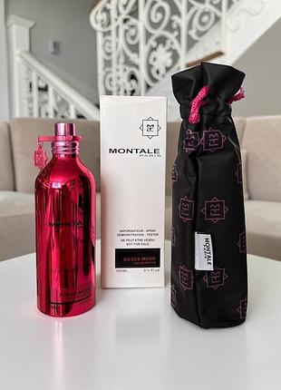 Парфюмированная женская вода montale roses musk, тестер, 100 мл