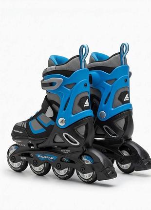 Ролики rollerblade spitfire black/ blue 3
