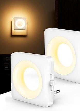Nachtliht socket led нічна лампа для дітей, затемнювана з twilight sensor 2