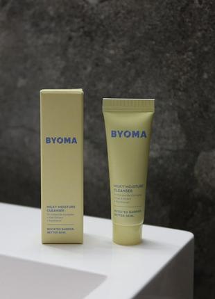 Гель для вмивання byoma milky moisture cleanser 10ml