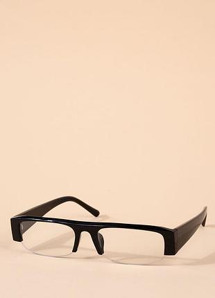 Окуляри іміджеві вузькі з лінзами прямокутної форми a shop