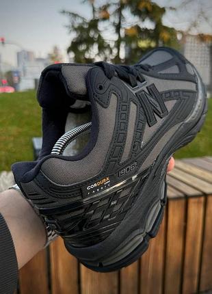 Кросівки чоловічі new balance 1906r gore tex, cordura чорні
