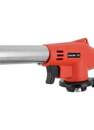 Горелка газовая с пьезоподжигом 1300w 82г/ч carlife с керамической защитой (gt505)