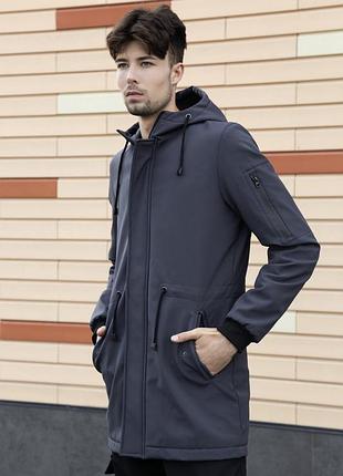 Куртка intruder softshell v2.0 сіра #