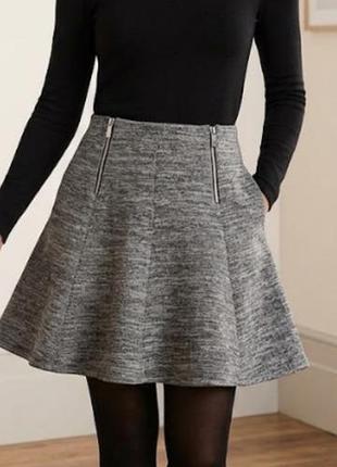 Стильна нова міні спідниця зимова, amisu, s, m, 38