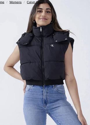 Жилетка жіноча calvin klein чорна