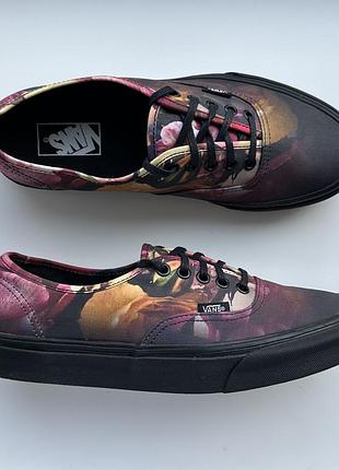 Кросівки vans authentic ombre floral