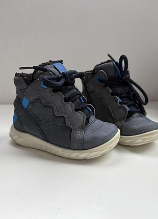 Черевики дитячі ecco зимові 21 розмір. gore-tex.
