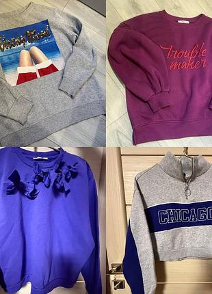 Жіночі світшоти h&m та mango набір