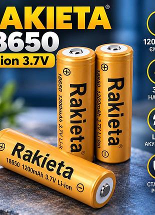 Акумулятор rakieta 18650 li-ion 3.7 v 10441