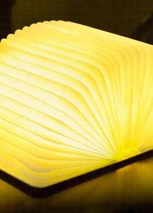 Складна led-книжкова лампа з акумулятором, магнітним кріпленням, 400 лм, 4500 к
