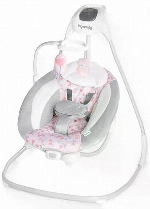 Ingenuity simplecomfort x-638 электронный качалка-кресло для младенца с вибрацией и звуками природы