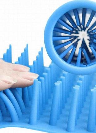 Lapomover petfeet чашка для миття лап із силіконовими щетинками для собак і котів