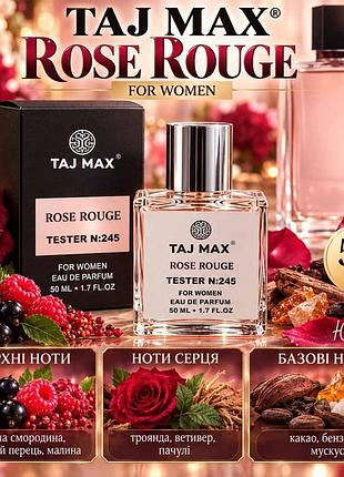 Taj max rose rouge №245 50 ml