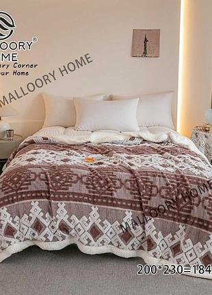Плед malloory home трансформер на екоовчині 200x230 3