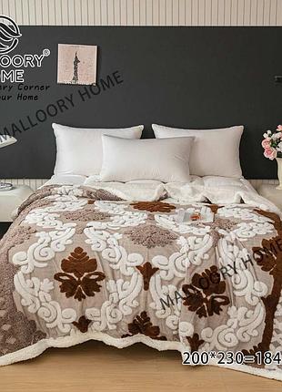 Плед malloory home трансформер на екоовчині 200x230 7