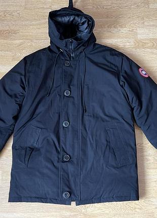 Чоловіча зимова куртка пуховик canada goose chateau parka