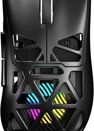 Бездротова ігрова мишка aula sc620 (три режими підключення, rgb, 67г)