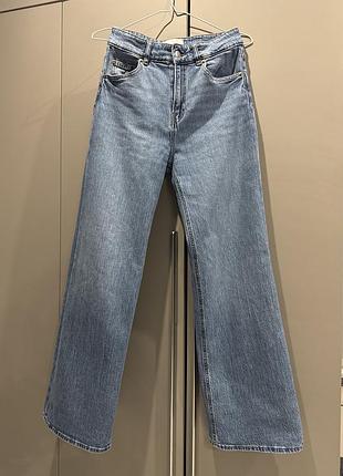 Джинси h&m прямі розмір 38