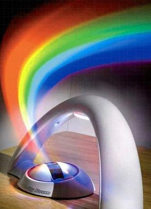 Ночной проектор lucky rainbow rgb с автоматическим выключением через 10 минут