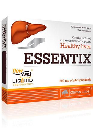 Комплекс для печінки з фосфоліпідами (600 мг на 2 капсули) olimp essentix 30 капсул
