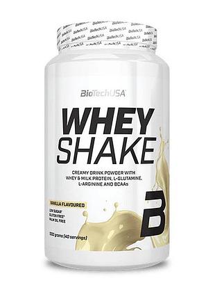 Сывороточный протеин для роста мышц и похудения biotech whey shake 1 кг ваниль