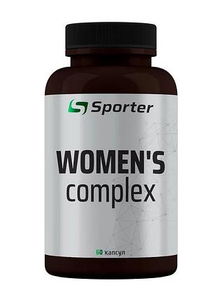 Витамины для женщин для волос, кожи и иммунитета sporter women's complex 60 капсул
