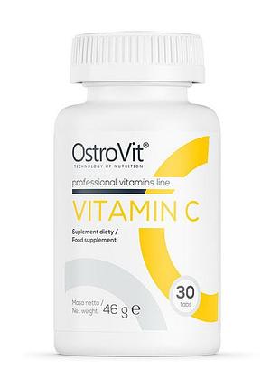 Вітамін c 1000 мг для шкіри, дорослих, волосся і імунітету ostrovit vitamin c 30 таблеток