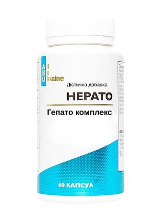 Комплекс для печінки з розторопшею і артишоком abu hepato complex 60 капсул