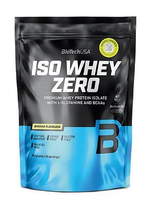 Сироватковий ізолят для рельєфу і схуднення biotech iso whey zero 454 г кокос