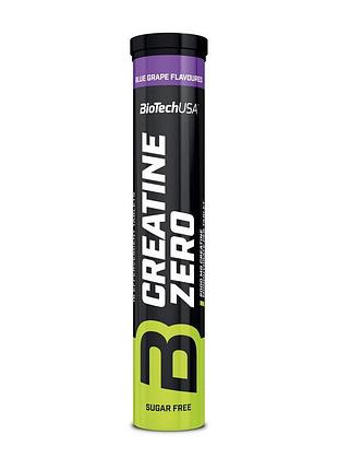 Креатин моногидрат шипучие таблетки без сахара для набора массы biotech creatine zero effervescent 18 таблеток