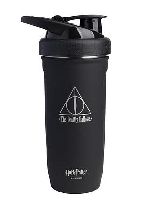 Шейкер для протеина и спортивного питания из нержавеющей стали smartshake reforce harry potter the deathly hallows 900 мл
