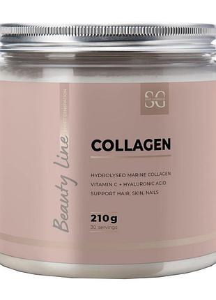 Колаген морський питний порошок для жінок, шкіри і суглобів sport generation beauty line collagen 210 г