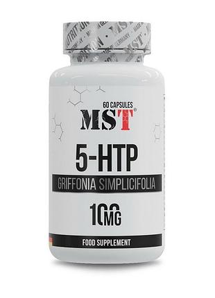5-htp 100 мг (гідроксітриптофан) для сну, настрою і схуднення mst 5-htp 100 mg 60 капсул