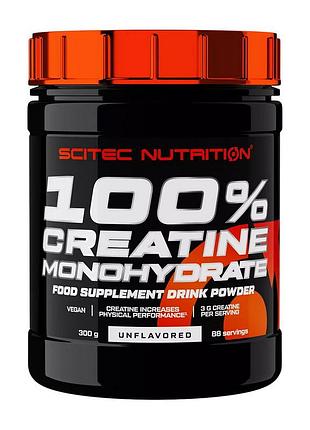 Креатин моногидрат микронизированный для набора массы scitec nutrition 100% creatine monohydrate 300 г мята-лайм