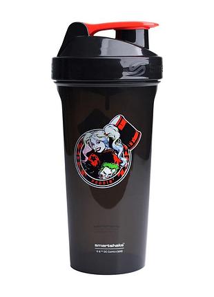 Шейкер для протеина и спортивного питания с ситом на крышке smartshake lite dc harley quinn 800 мл