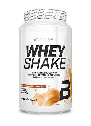 Сироватковий протеїн для росту м'язів і схуднення biotech whey shake 1 кг