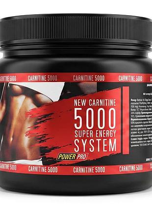L-карнітин з bcaa таурином і кофеїном порошок для енергії на тренуванні power pro carnitine 5000 super energy 500 г кавун