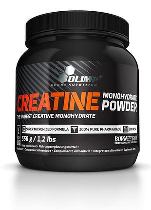Креатин моногидрат микронизированный порошок для женщин и набора массы olimp creatine monohydrate powder 550 г без вкуса